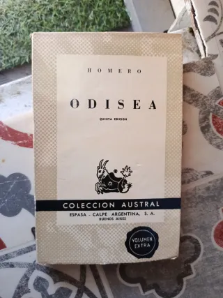 Libro odisea de Omero