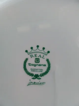 Platos de porcelana Treviso Italia