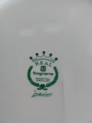 Platos de porcelana Treviso Italia