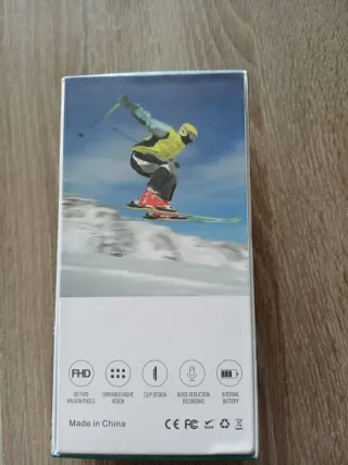 Cámara de bolsillo 4K rotación 180°