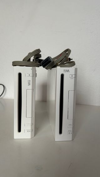 Pack 2 Consolas Nintendo Wii RVL-001 Blancas