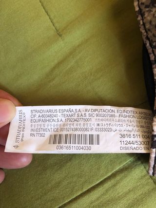 Mochila estampado serpiente