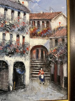 Cuadro antiguo M.Ortega