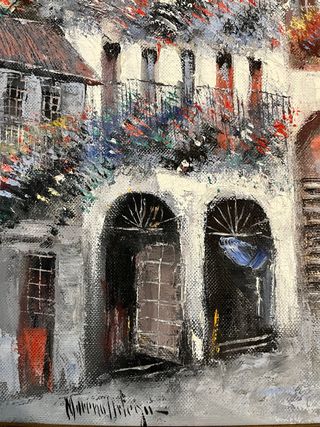 Cuadro antiguo M.Ortega