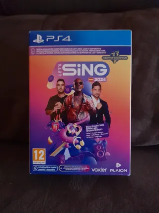 Let's Sing 2024 PS4 con 2 micrófonos