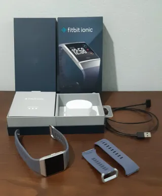 Fitbit Ionic Reloj Inteligente Gris/Plata