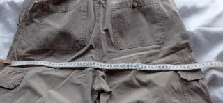 Pantalón cargo beige hombre talla 44