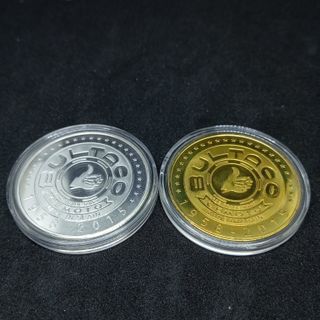 2 MONEDAS BULTACO MATADOR 50 ANIVERSARIO