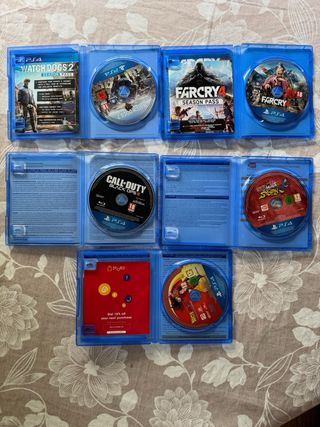 Juegos PS4: FarCry 4,Watch Dogs 2,DBZ Kakaroto...