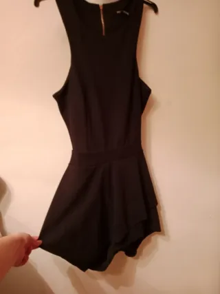 Vestido pantalón negro