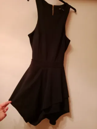 Vestido pantalón negro