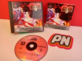 Tekken 3 PS1 PAL Platinum Edición Española