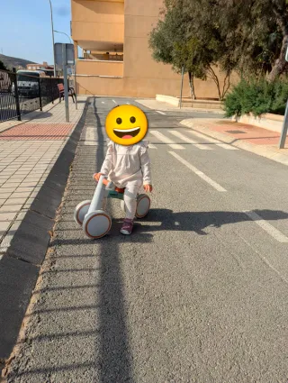 Bici de aprendizaje para niña