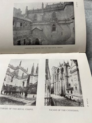 Antiguo libro Granada &The Alhambra 1907.