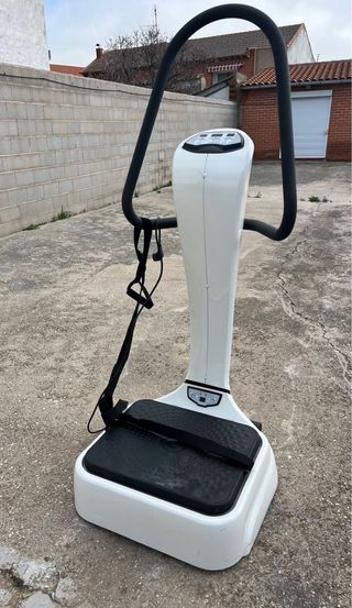 Máquina vibratoria blanca