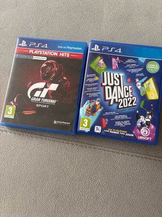 Juegos PS4: Gran Turismo Sport y Just Dance 2022