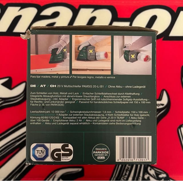 Parkside Multilijadora 20V