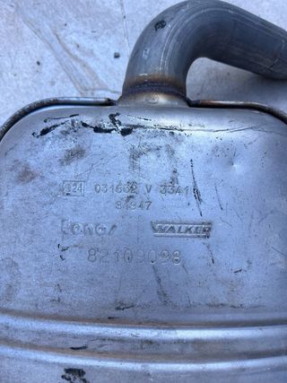 Tubo de escape Volkswagen Golf 3