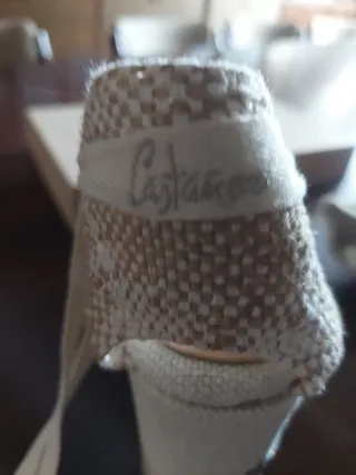 Alpargatas Castañer Beige T.37 Nuevas