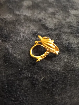 Pendientes chapado oro