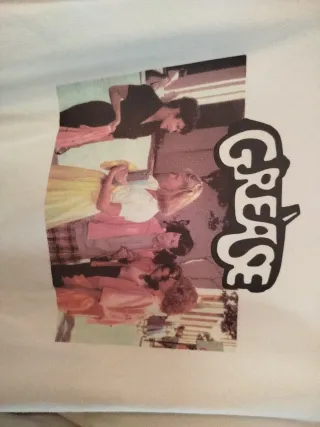 Sudadera GREASE blanca
