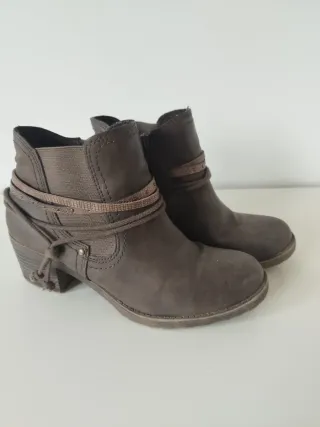 Botines marrones mujer talla 38