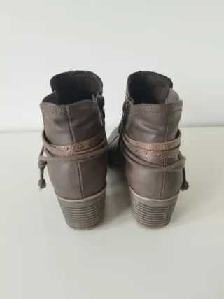 Botines marrones mujer talla 38