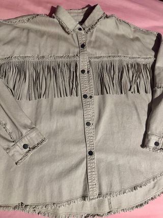 Chaqueta Zara con Flecos