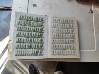 Album Francobolli Italia Svizzera