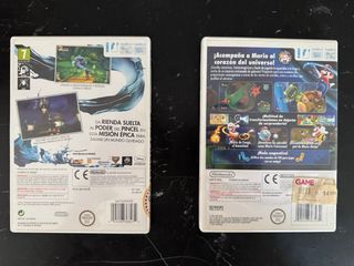Pack 4Juegos Wii:Super Mario Galaxy 1&2,Mario fut.