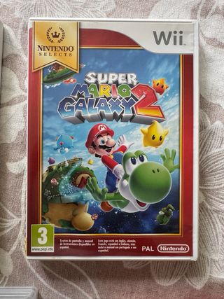 Pack 4Juegos Wii:Super Mario Galaxy 1&2,Mario fut.