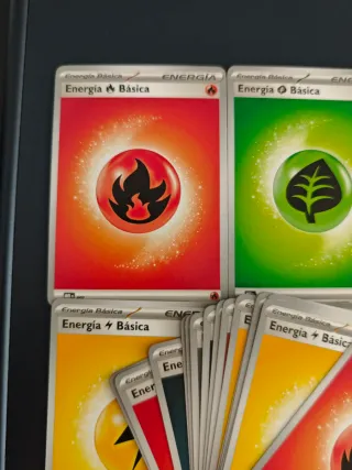 Lote Cartas Energía Pokémon TCG Variadas