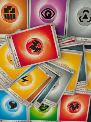 Lote Cartas Energía Pokémon TCG Variadas