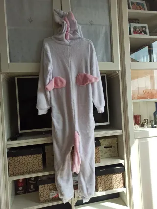 Disfraz pijama UNICORNIO blanco T.10-12