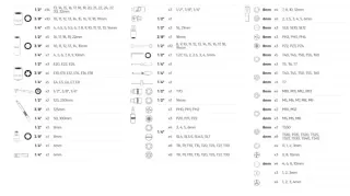 Maletín Herramientas JBM 216 Piezas. Nuevo