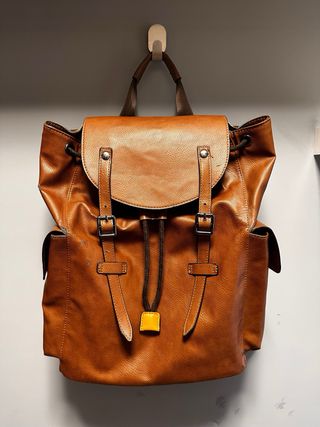 Mochila Unisex Zara Marrón