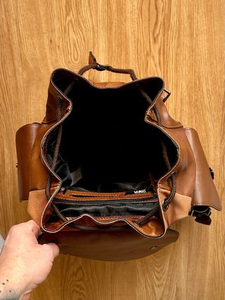 Mochila Unisex Zara Marrón