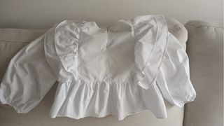Blusa Zara manga 3/4 T.XS + top manga larga T.XS