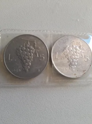 5 Lire 1949 Italia