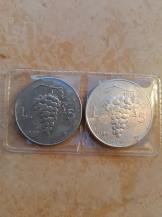 5 Lire 1949 Italia