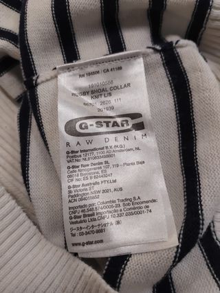 Jersey G-Star Raw Rayas Talla M