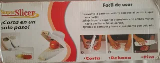 Super Slicer Cortador Rebanador Picador Nuevo