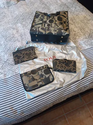 Bolso Tous Beige y Negro