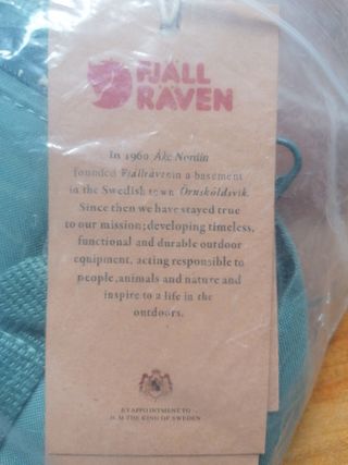 Mochila Fjallraven Kanken Verde/Azul