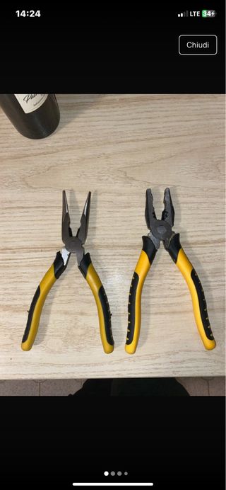 Set 2 pinze da lavoro