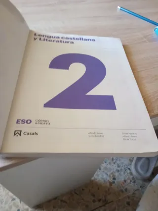 Lengua castellana y Literatura 2 ESO LOMLOE