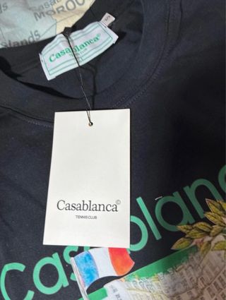 Camiseta Casablanca Negra