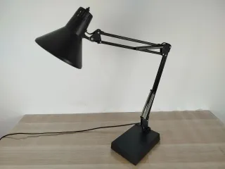 Lampada da Tavolo Targetti Twist T1 Nera Snodabile