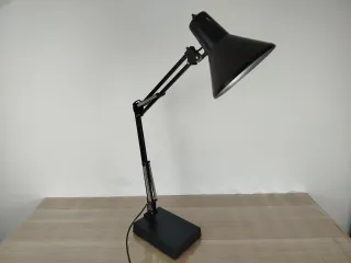 Lampada da Tavolo Targetti Twist T1 Nera Snodabile