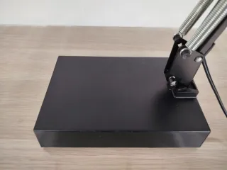 Lampada da Tavolo Targetti Twist T1 Nera Snodabile